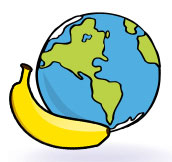 banán je známý ve světe